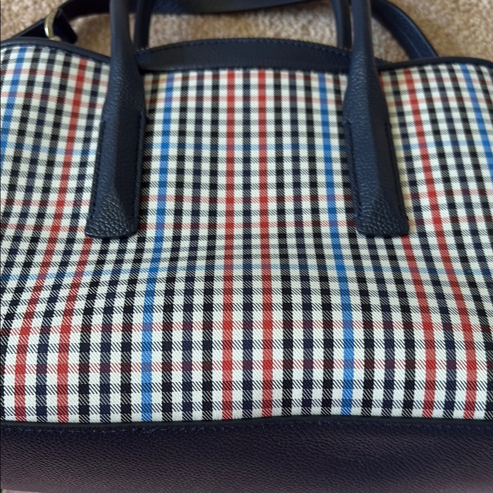 Kate Spade Navy Checkered Women's Bag - Picture 12 of 12